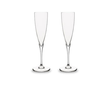 Dom Pérignon Flutes (Set of 2) by Baccarat