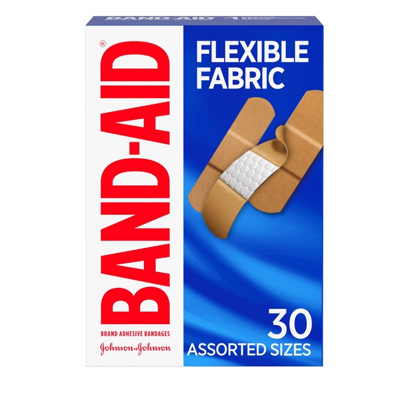 Flexible Fabric Adhesive Bandages (30 ct) by BAND-AID