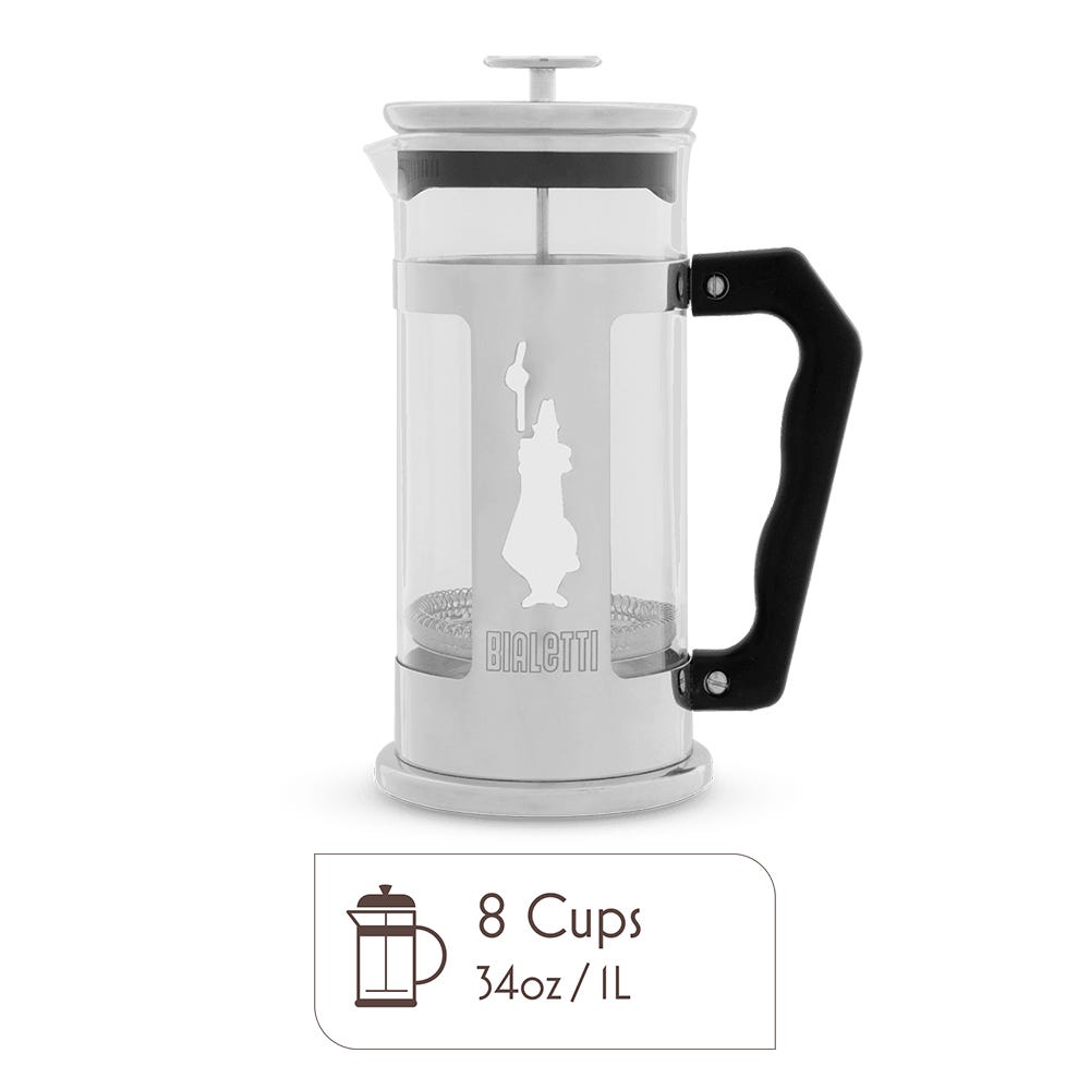 Preziosa 8-Cup French Press (06852) by Bialetti