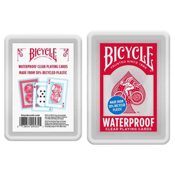 Clear Playing Cards by Bicycle