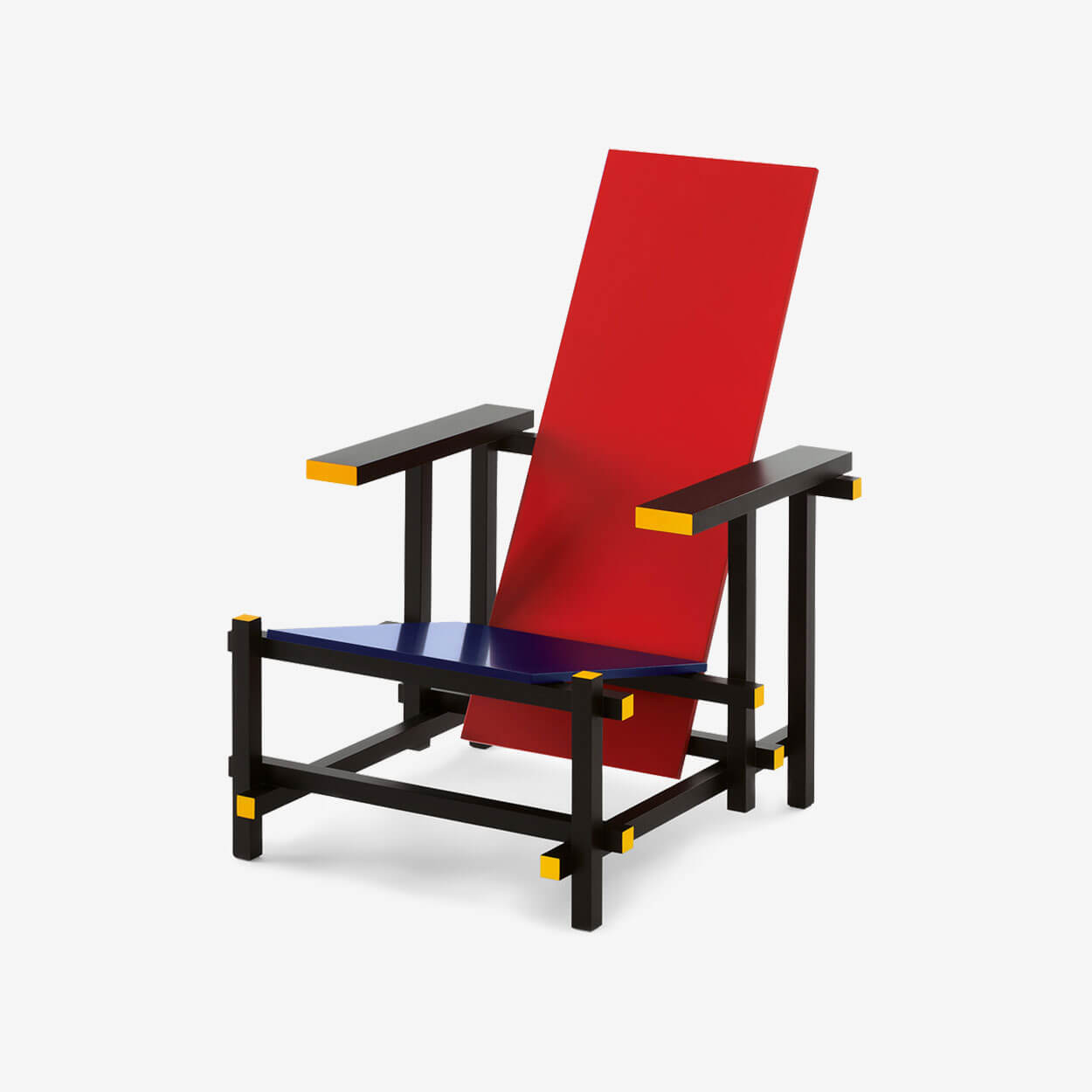 Red Blue Chair (Gerrit Rietveld) by Cassina