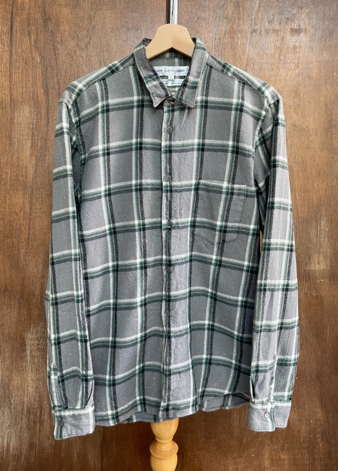 Flannel Check Shirt by COMME des GARÇONS SHIRT