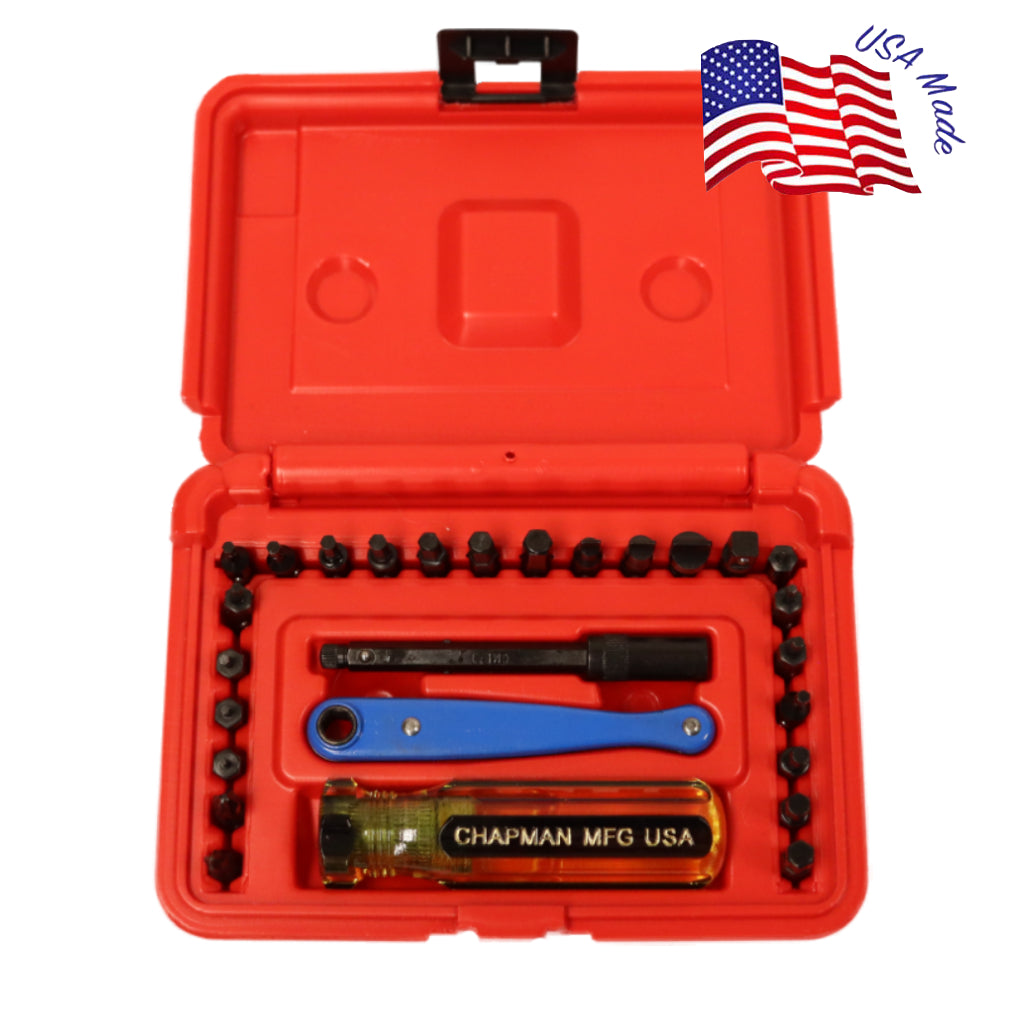 7331 27-Piece Screwdriver Set by Chapman Manufacturing