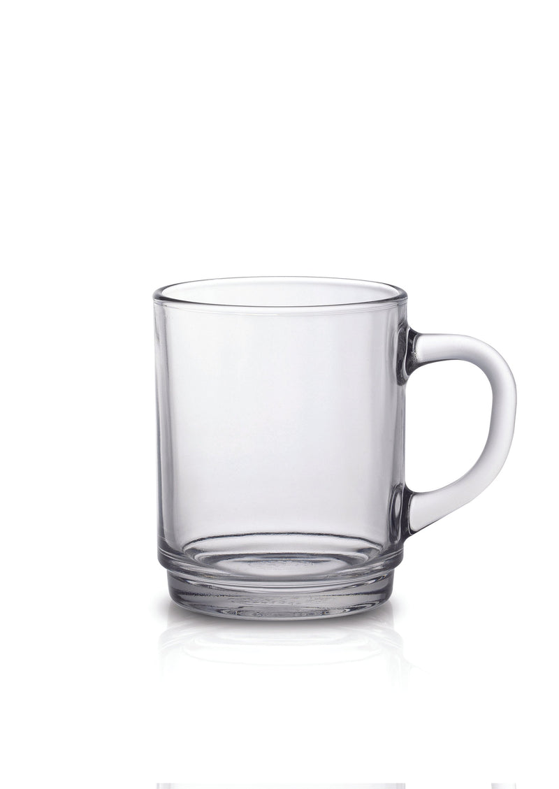 Versailles Stackable Glass Mug (Set of 6) by Duralex