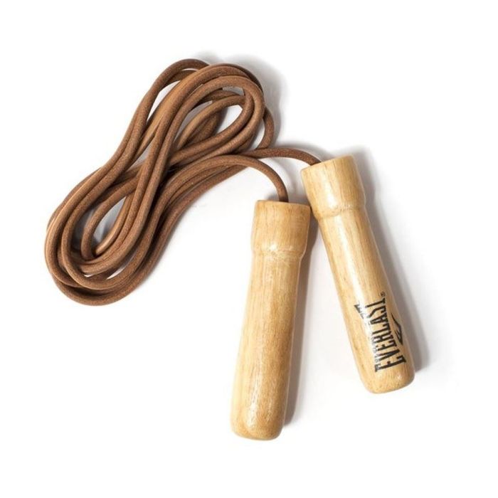 Everlast Leather Jump Rope (non-weighted) by Everlast