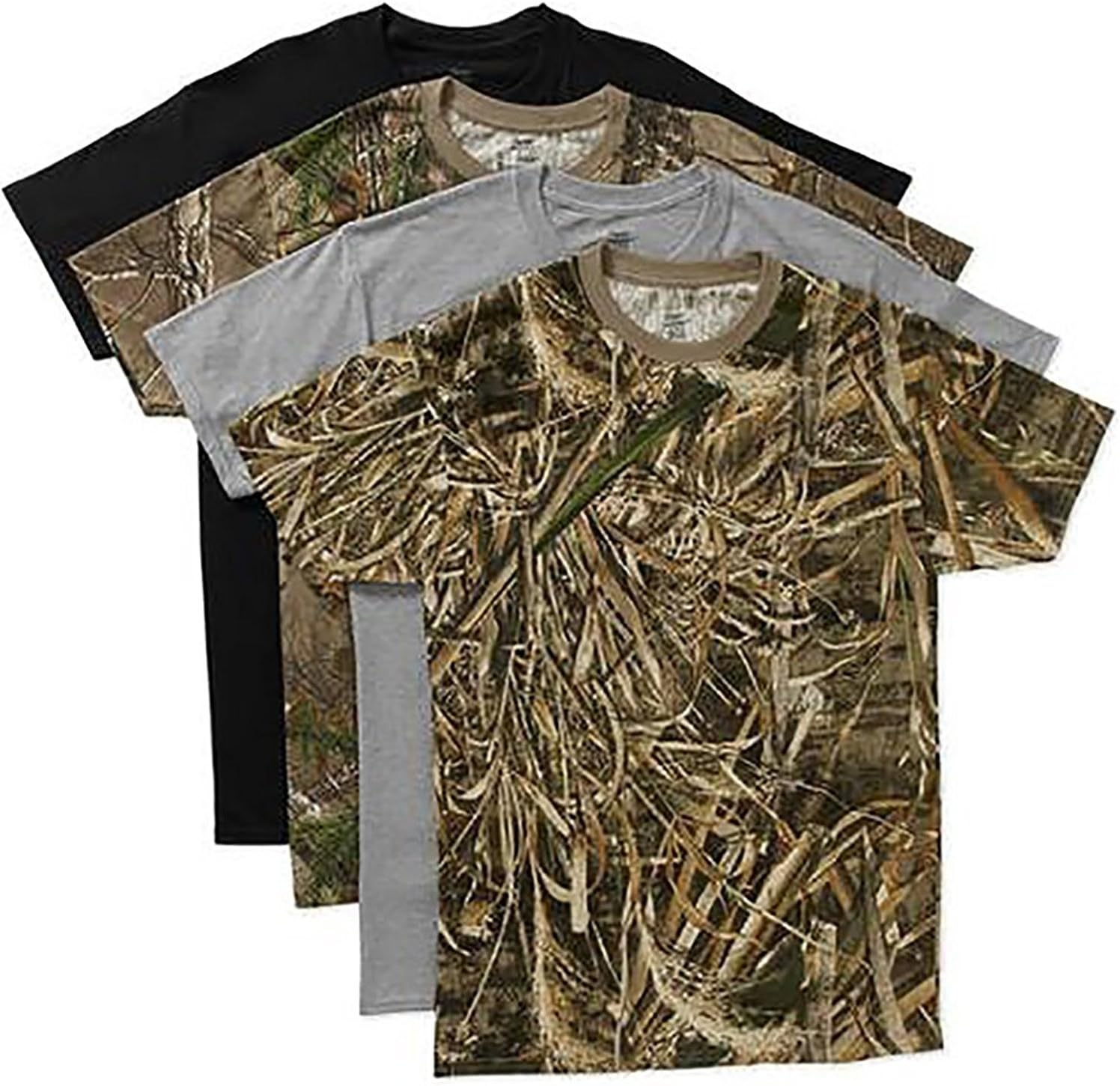 ComfortSoft Realtree Tagless Tees (4 Pack) by Hanes