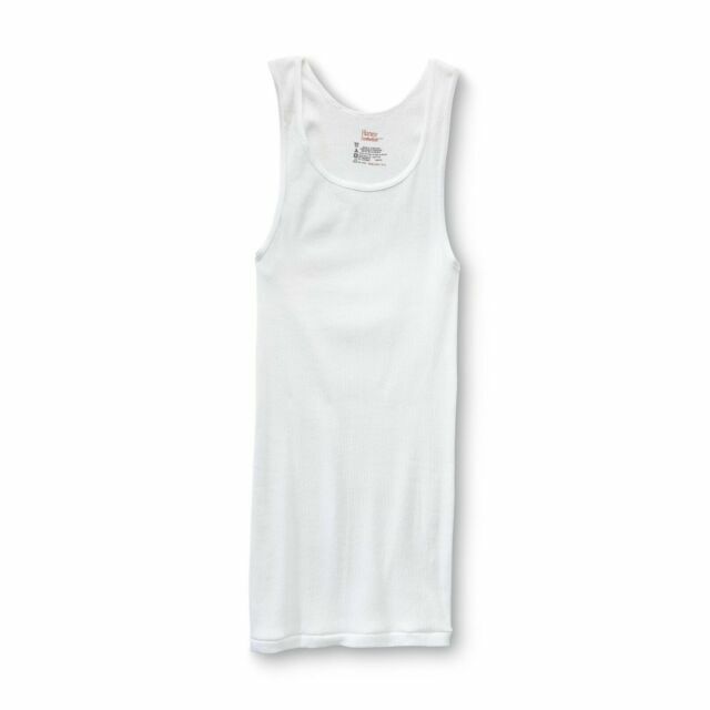 Hanes Men's Tagless Tank Top (3-Pack) by Hanes