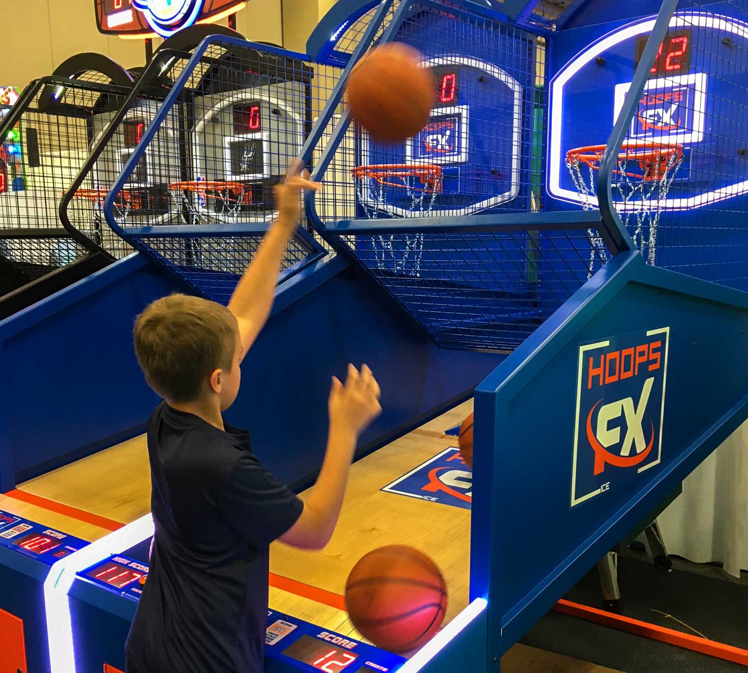 Hoops FX Basketball Arcade Machine by ICE