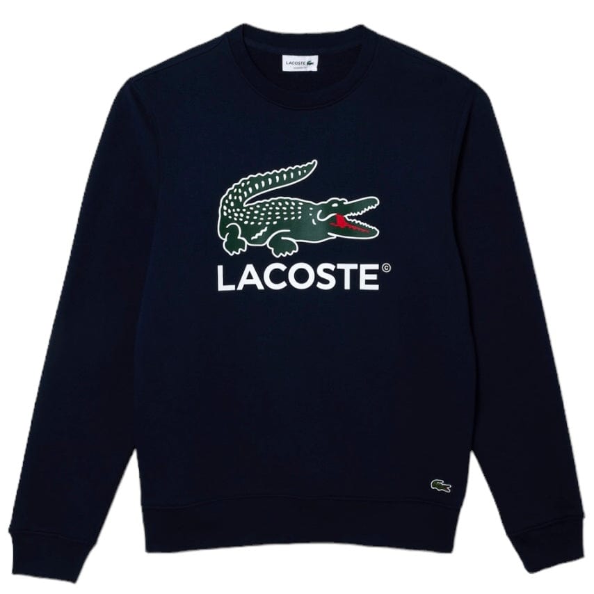 Classic Fit Fleece Crew Neck Sweatshirt by LACOSTE