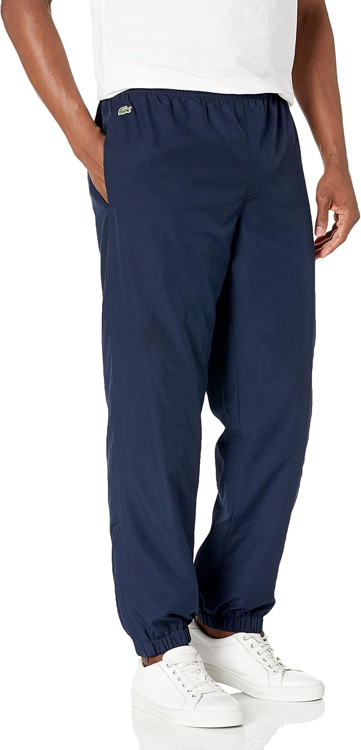 SPORT Tennis Diamond Weave Taffeta Trackpant (XH120T) by LACOSTE