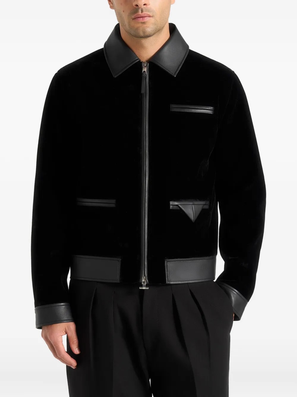 LACOSTE Wool Varsity Jacket by LACOSTE