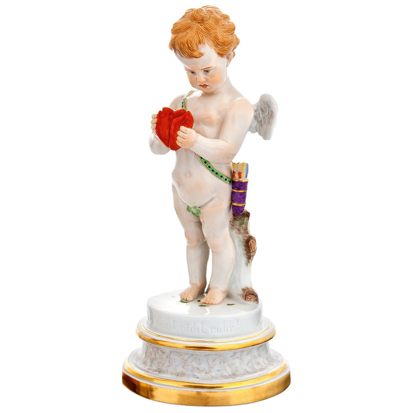 Porcelain Cupid Figurine by Meissen