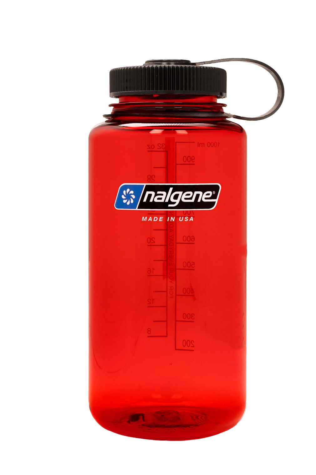 32 oz. Wide Mouth Bottle (Red) by Nalgene