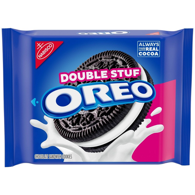 Double Stuf Chocolate Sandwich Cookies by OREO