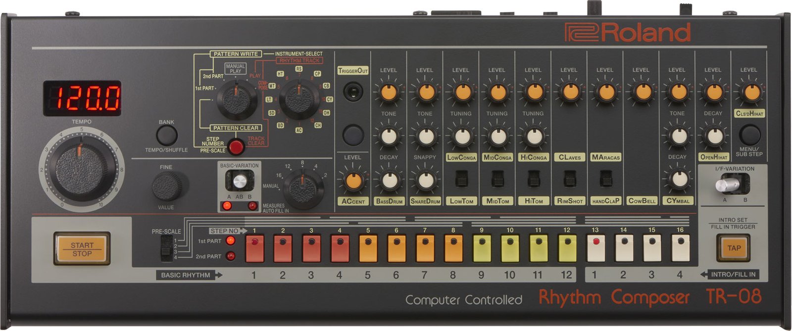 TR-08 Rhythm Composer by Roland