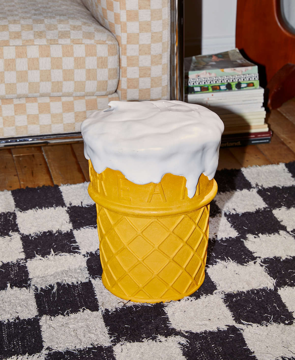 Giant Food Stool by Rotary Hero