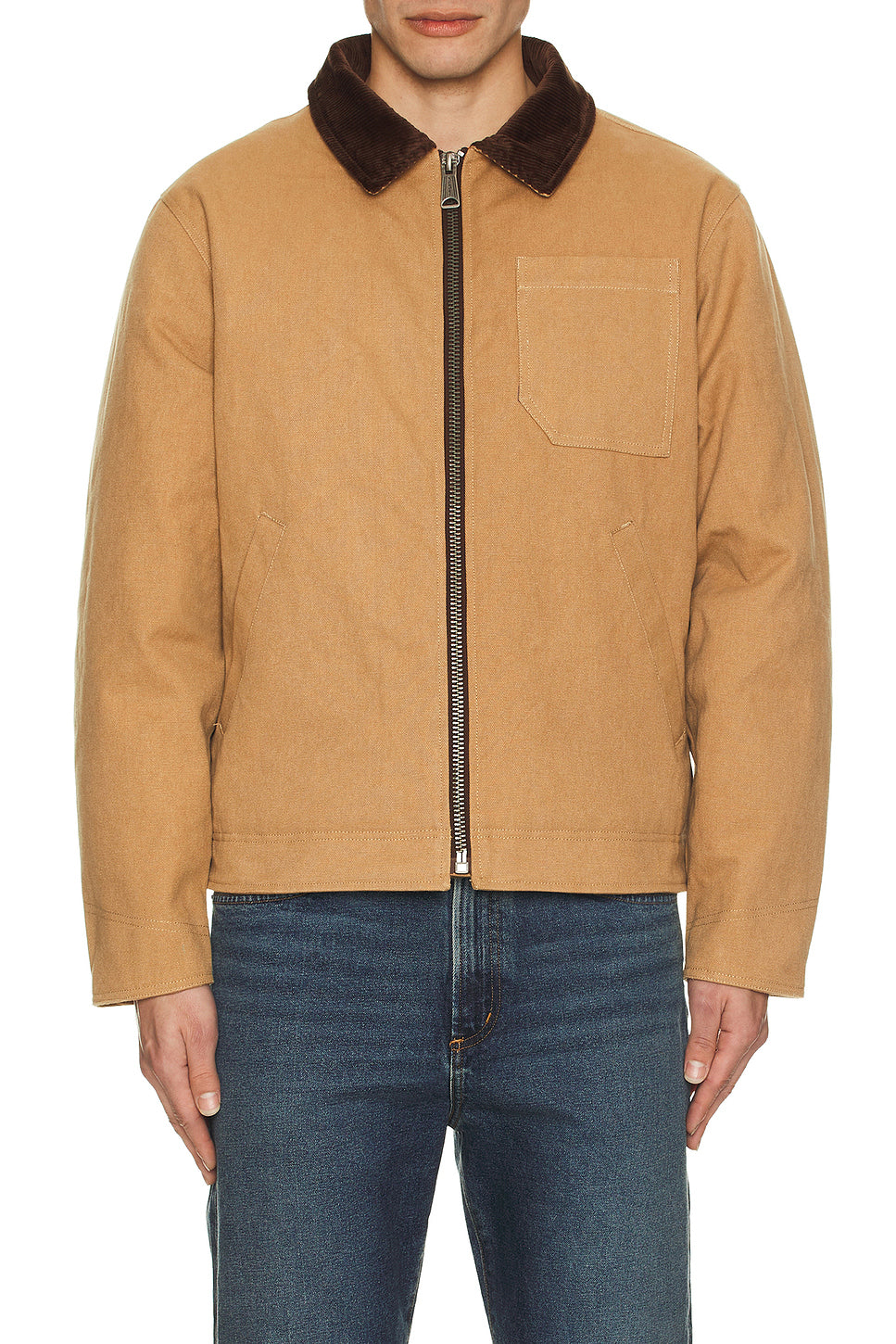 Union Canvas Down Filled Jacket 8340D by Schott NYC