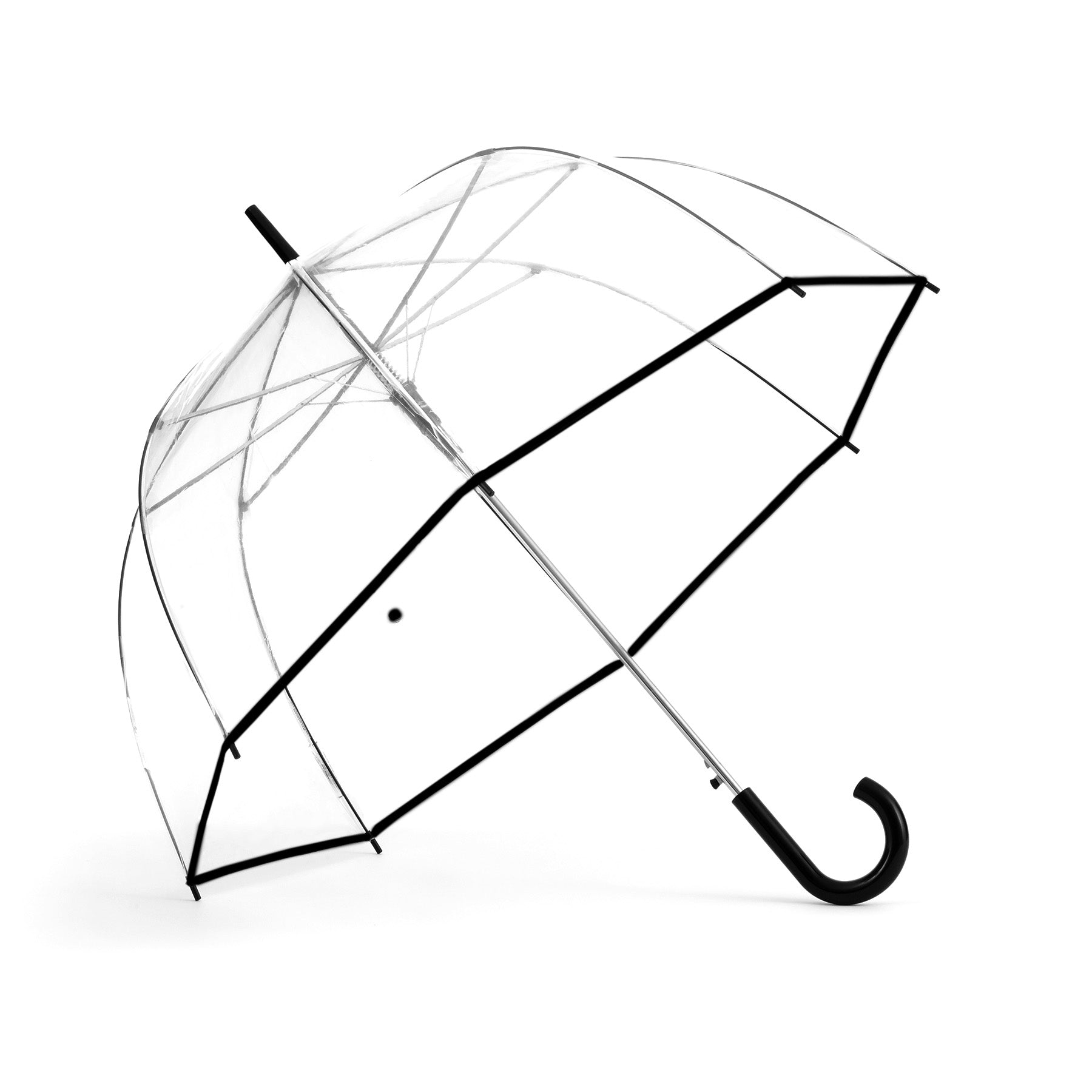 Bubble Auto Open Stick Umbrella - Clear by ShedRain