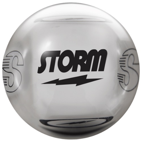Clear Storm White Polyester Bowling Ball by Storm Products