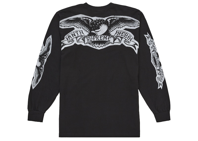 Supreme x ANTIHERO Eagle L/S Tee