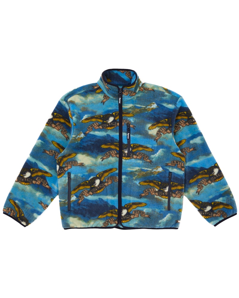 Supreme x Anti Hero Fleece Jacket