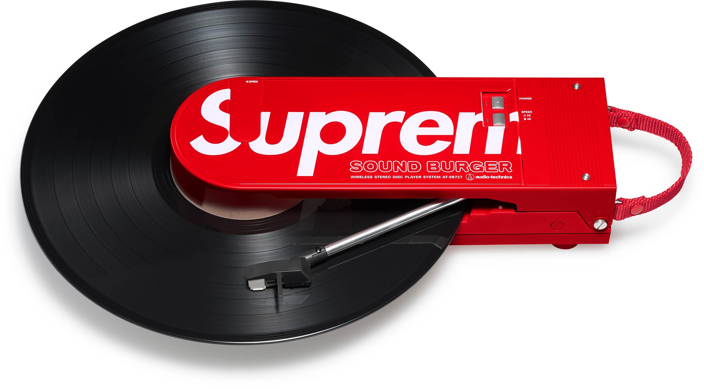 Supreme x Audio-Technica Sound Burger Turntable