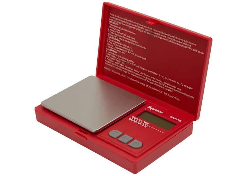 Supreme x American Weigh Scales MAX-700 Digital Pocket Scale