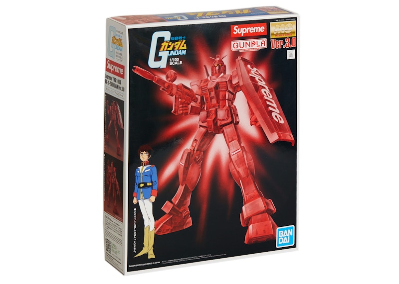 Supreme x Bandai MG 1/100 RX-78-2 Gundam Ver.3.0