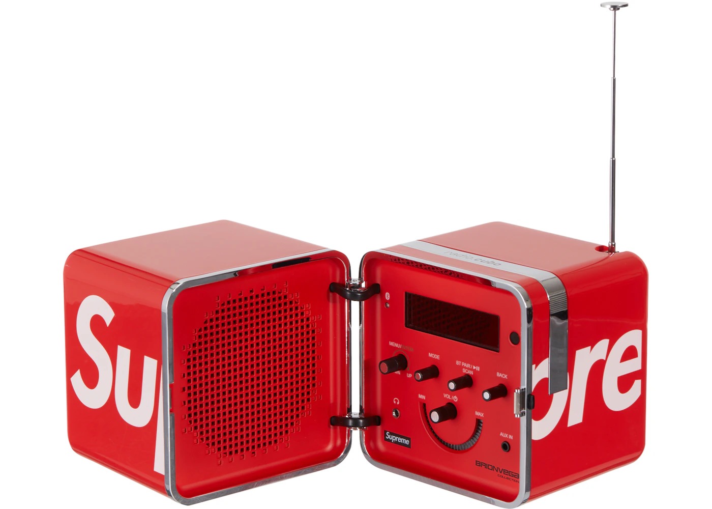 Supreme x Brionvega radio.cubo