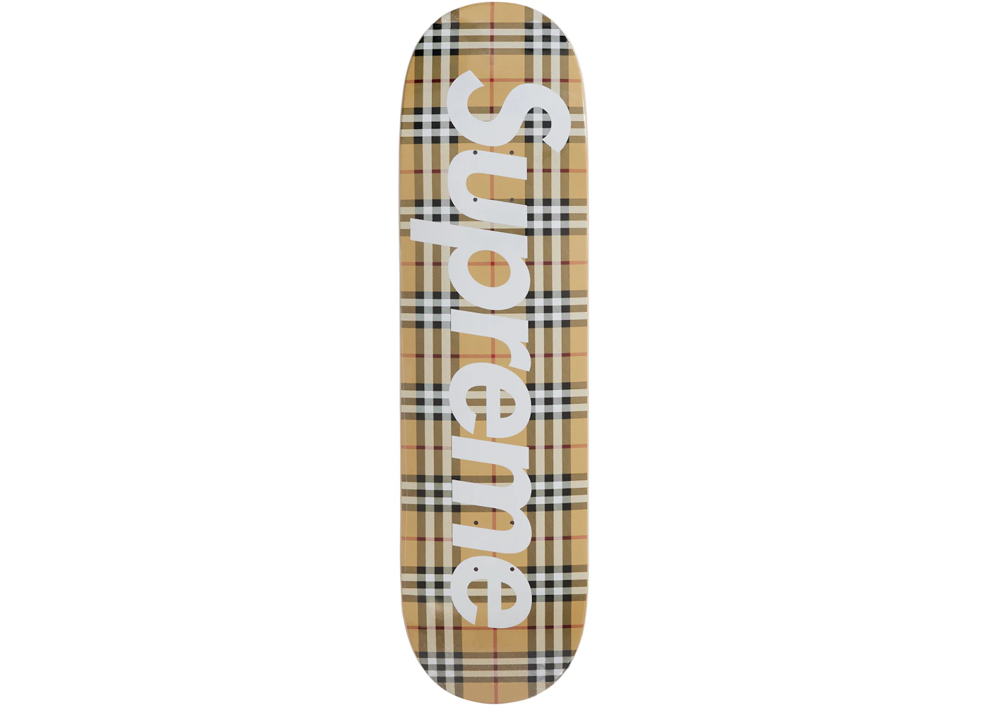 Supreme x Burberry Skateboard