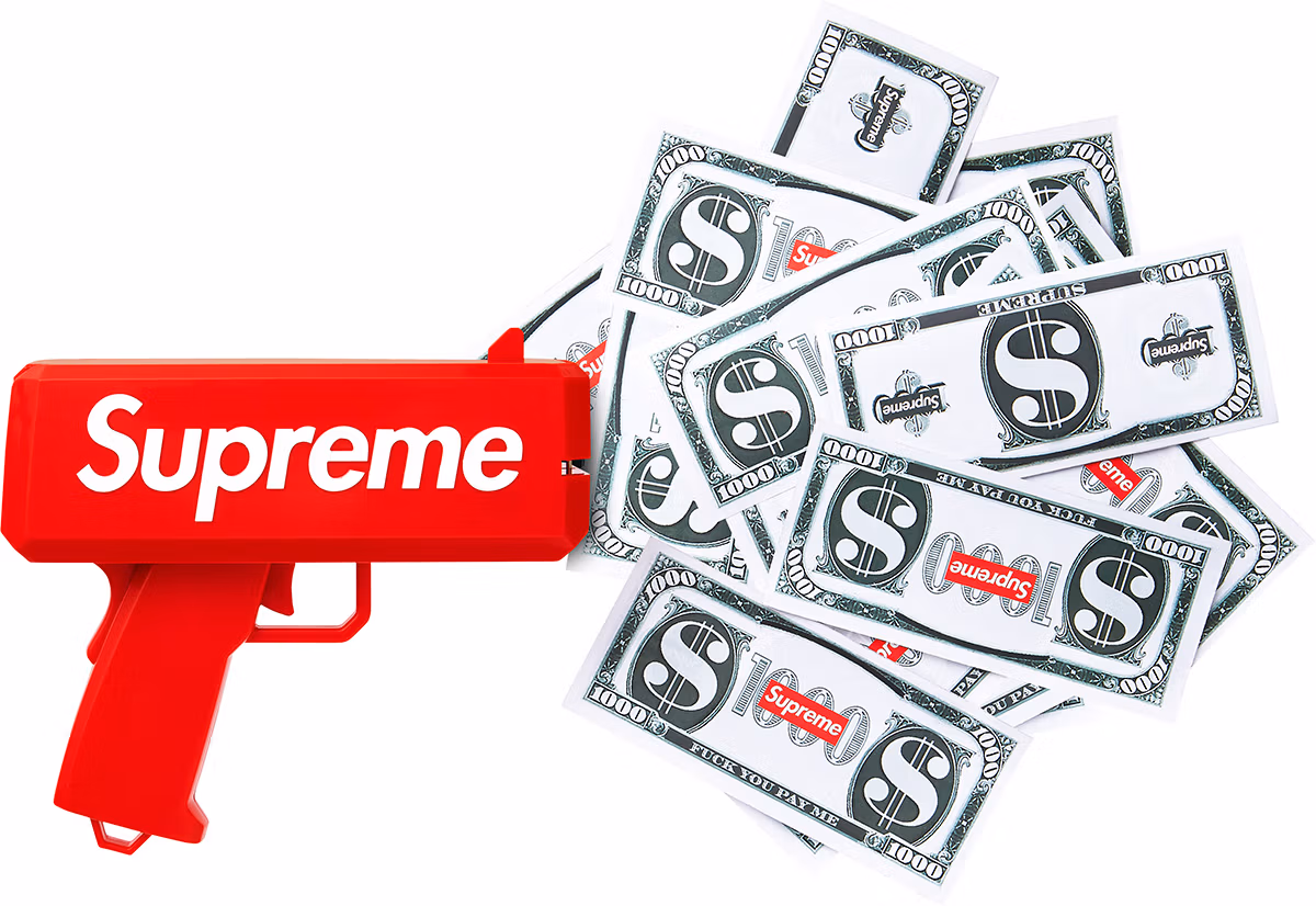 Supreme x CashCannon Money Gun