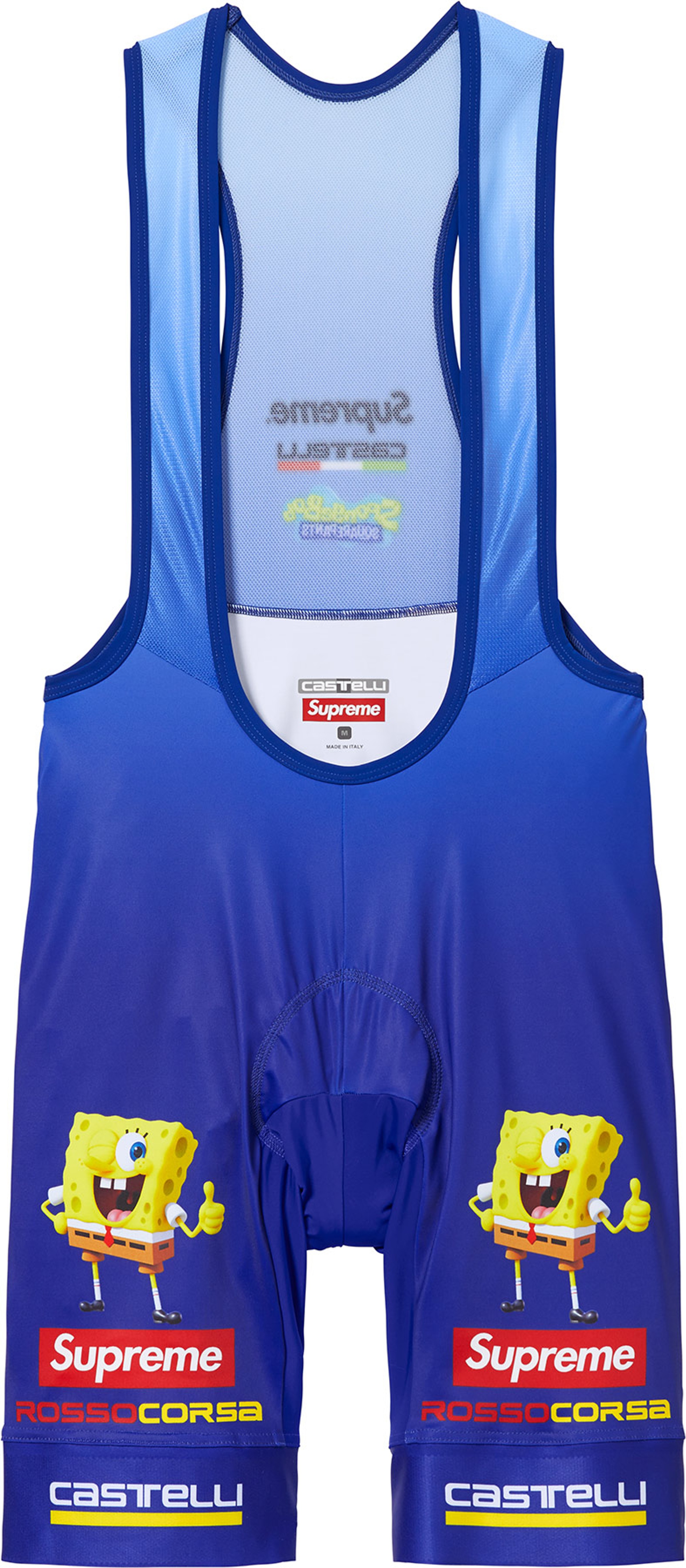 Supreme x SpongeBob SquarePants Castelli Cycling Bib
