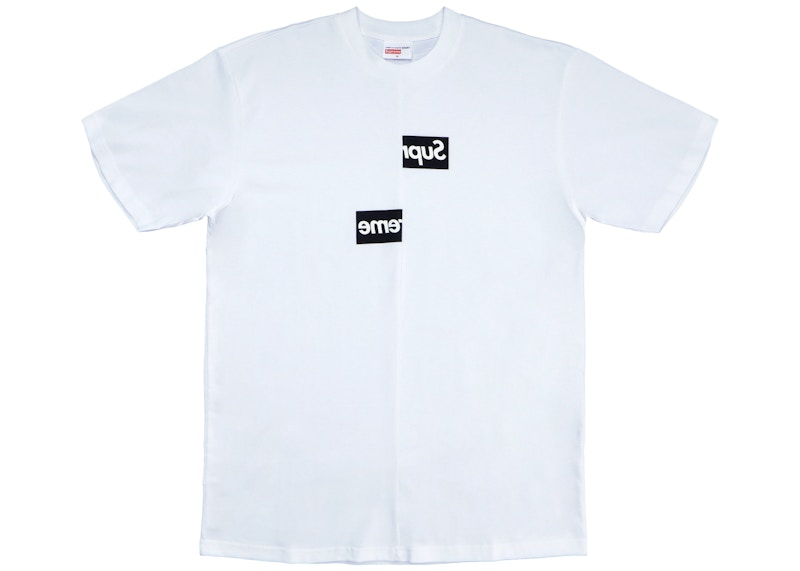 Supreme x Comme des Garçons SHIRT Split Box Logo Tee
