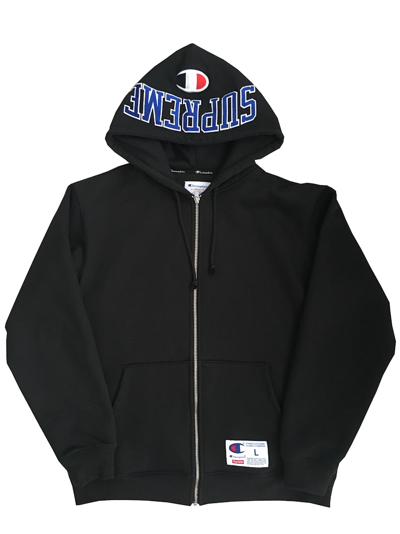 Supreme x Champion Arc Logo Zip Up Sweat