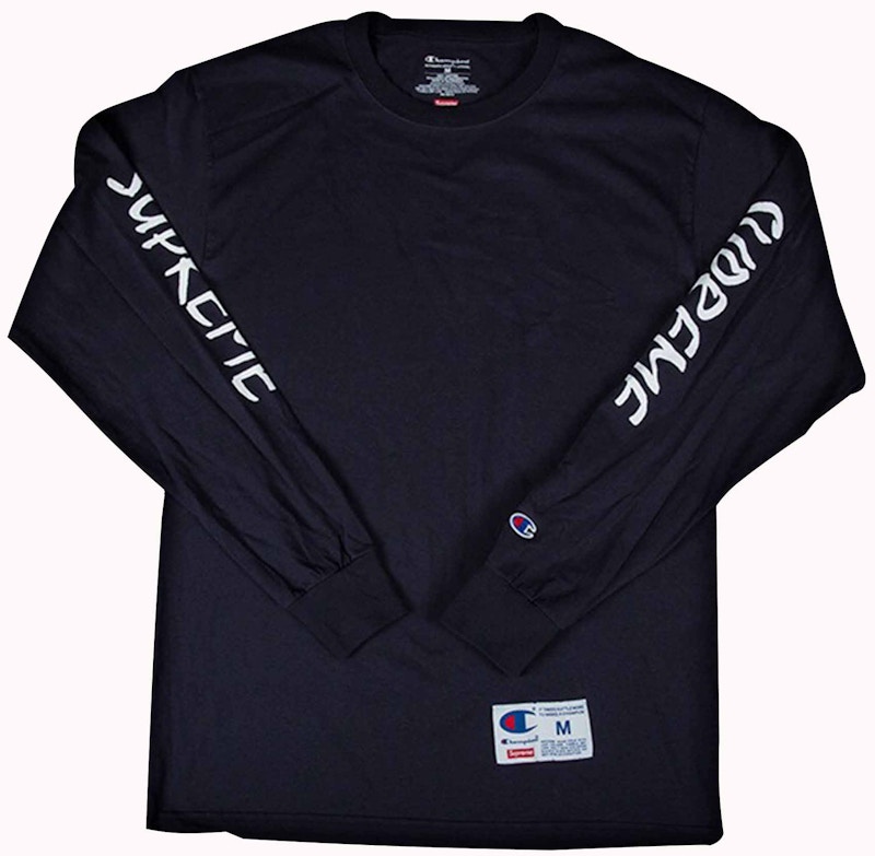 Supreme x Champion L/S Tee