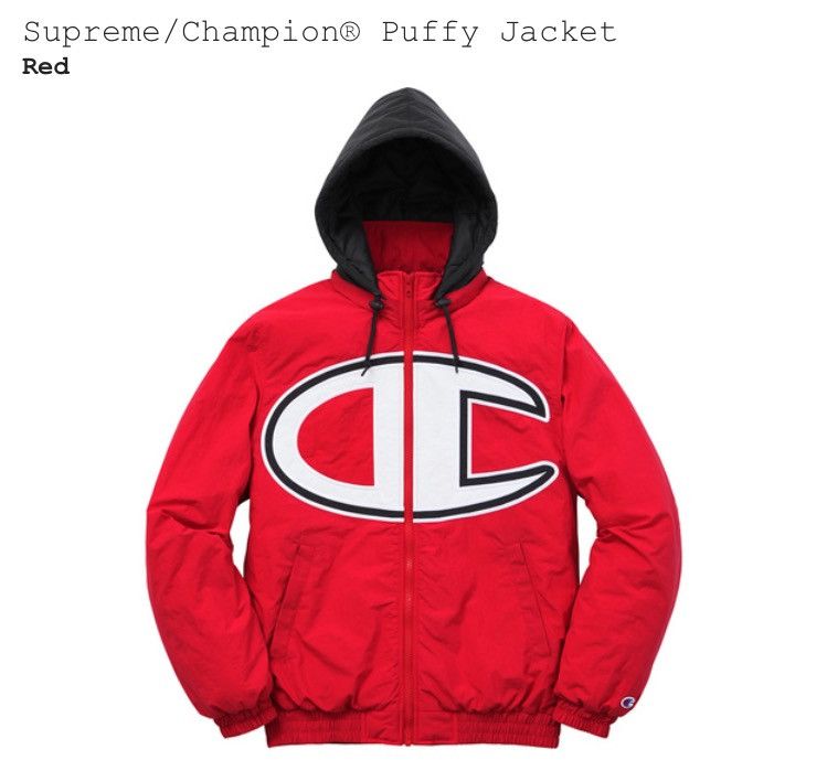 Supreme x Champion Puffy Jacket