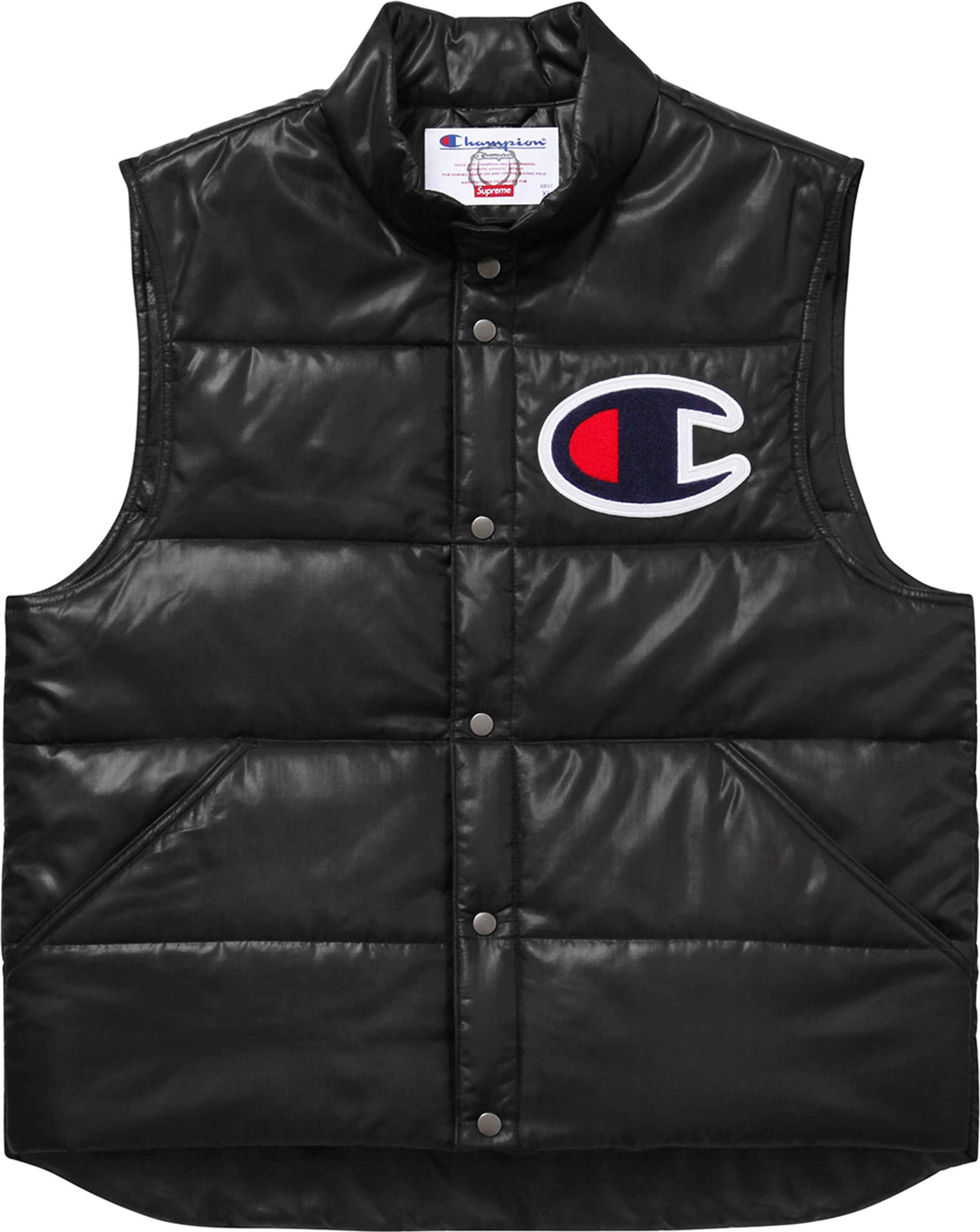 Supreme x Champion Puffy Vest