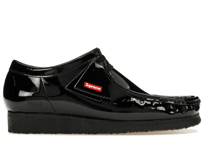 Supreme x Clarks Originals Patent Leather Wallabee