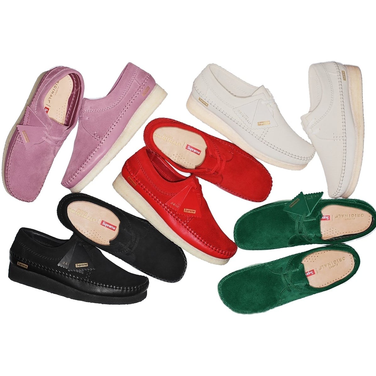 Supreme x Clarks Originals Weaver