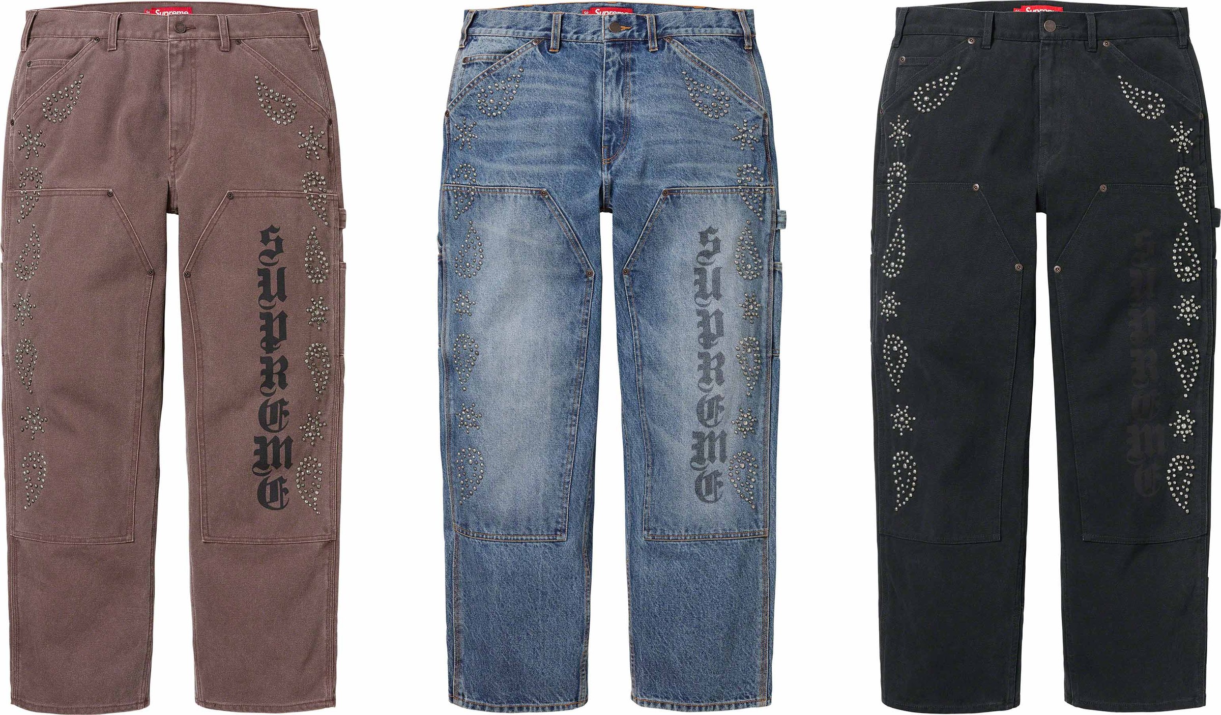Supreme x Dickies Double Knee Baggy Jean