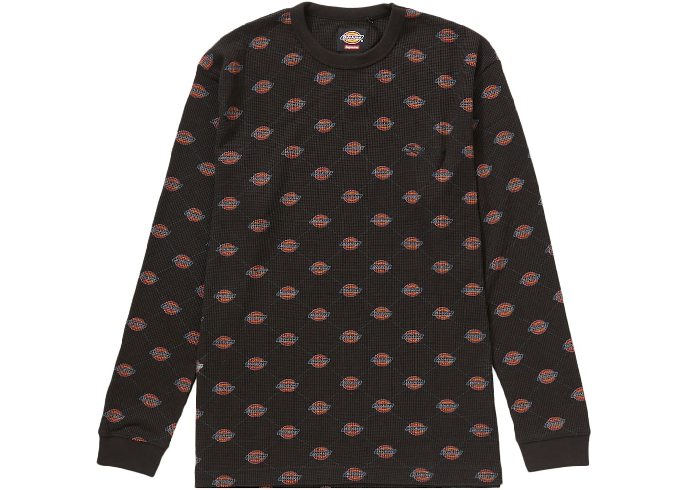 Supreme x Dickies Dickies Men's Heavyweight Long Sleeve Waffle Knit Thermal Crew Top