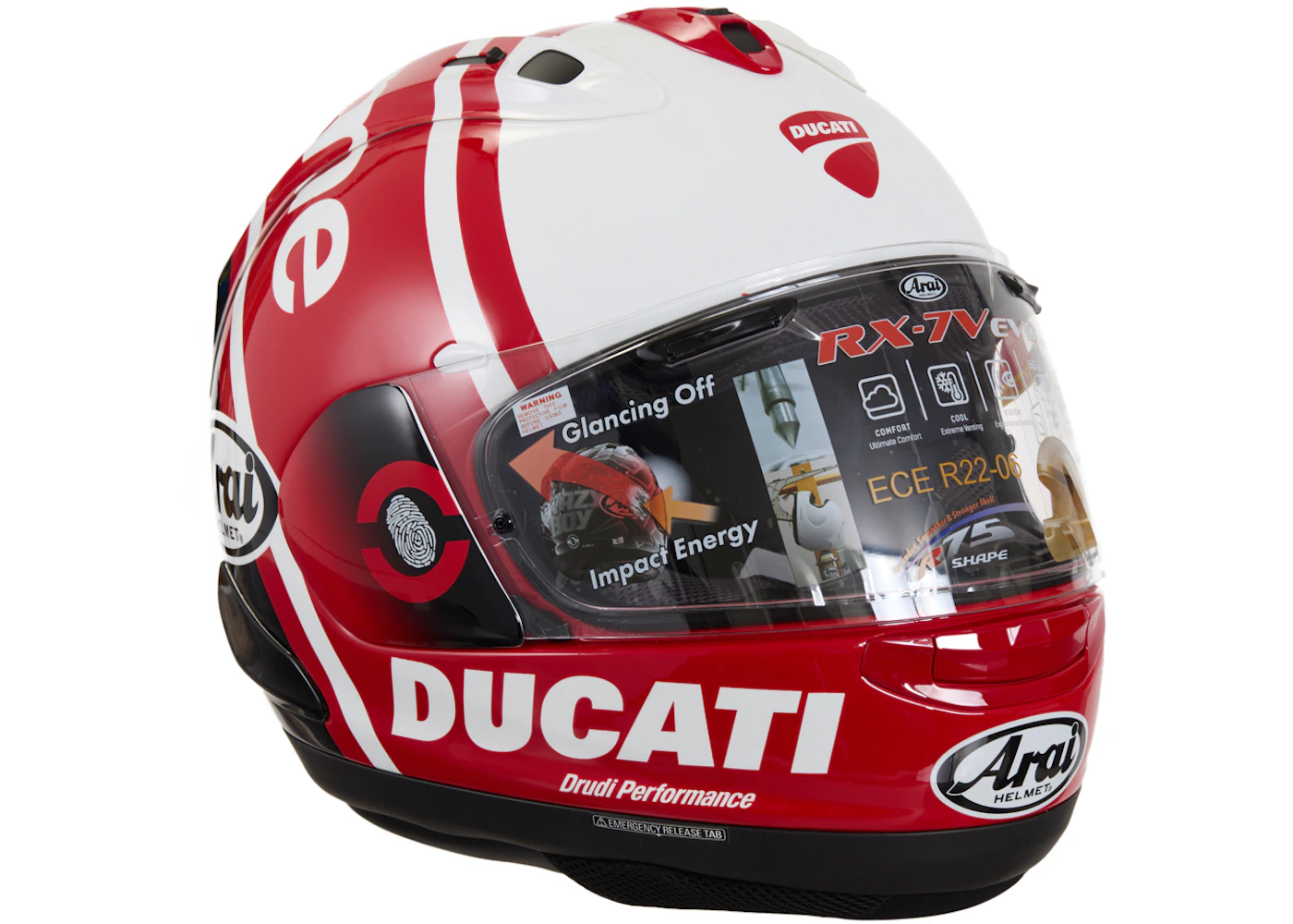 Supreme x Ducati x Arai Corsair-X Helmet