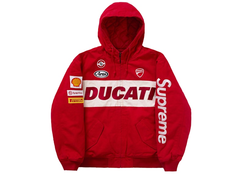 Supreme x Ducati Hooded Racing Jacket
