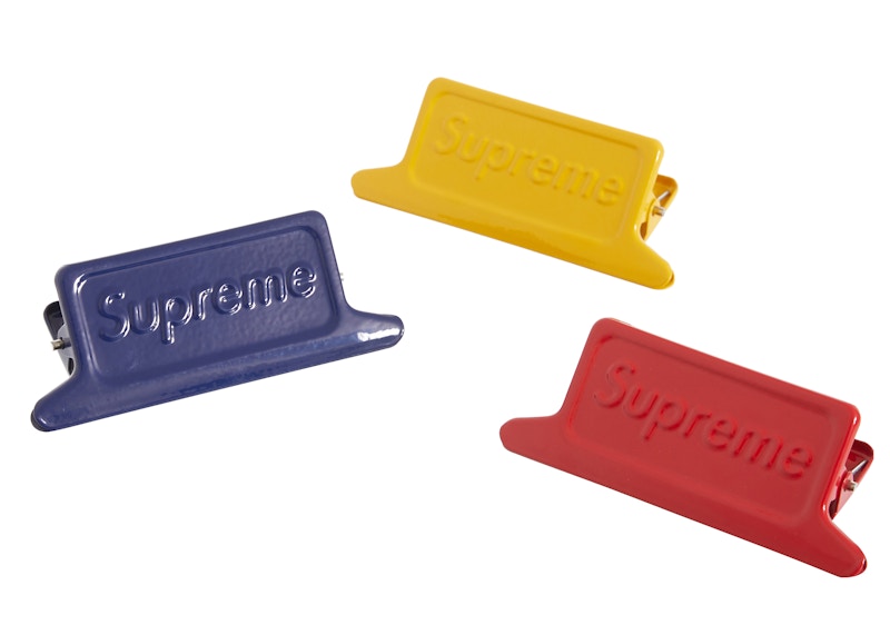 Supreme x Dulton Small Clips (Set of 3)