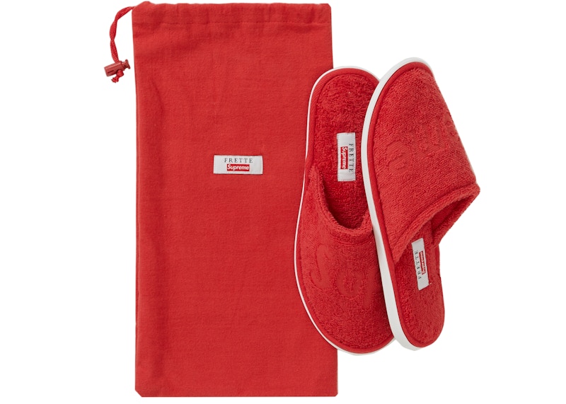 Supreme x Frette Icon Slipper