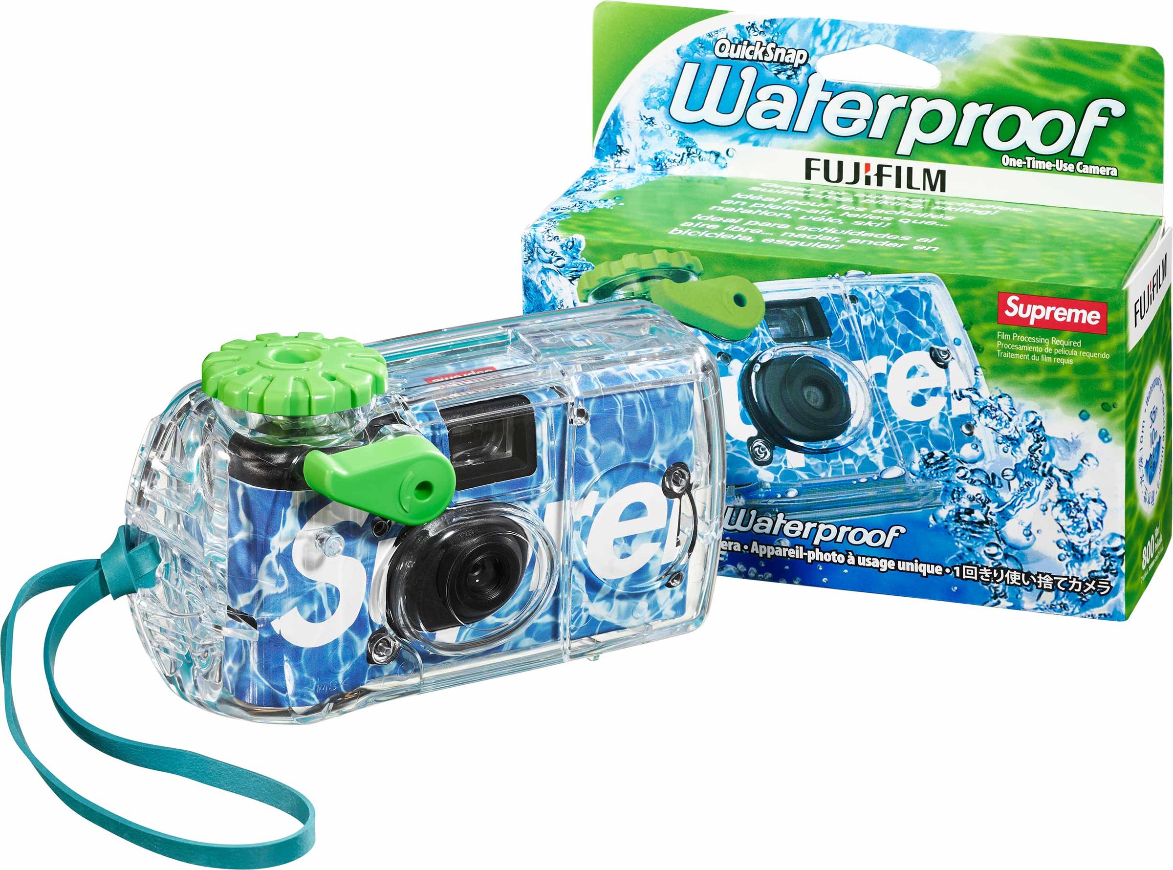 Supreme x Fujifilm QuickSnap Waterproof Camera
