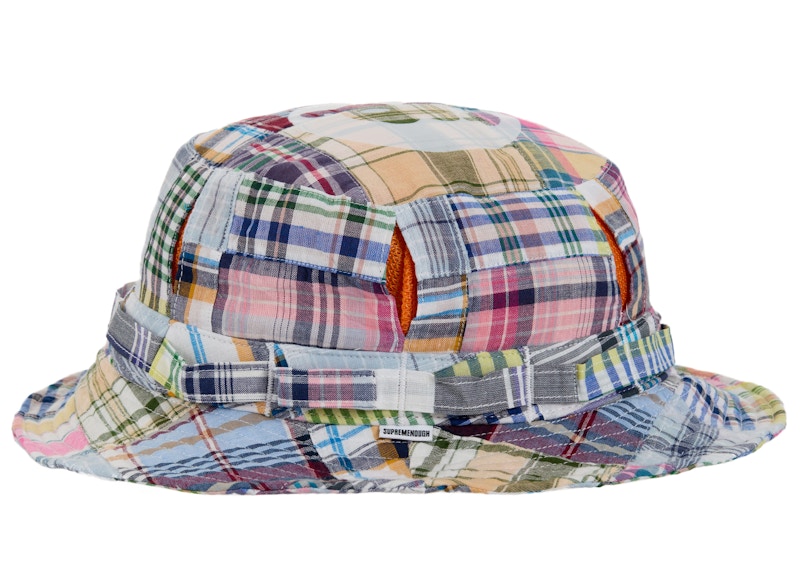 Supreme x GOODENOUGH Patchwork Madras Crusher