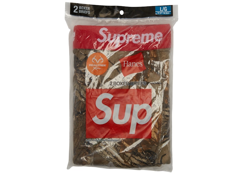 Supreme x Hanes Realtree Boxer Briefs (2 Pack)