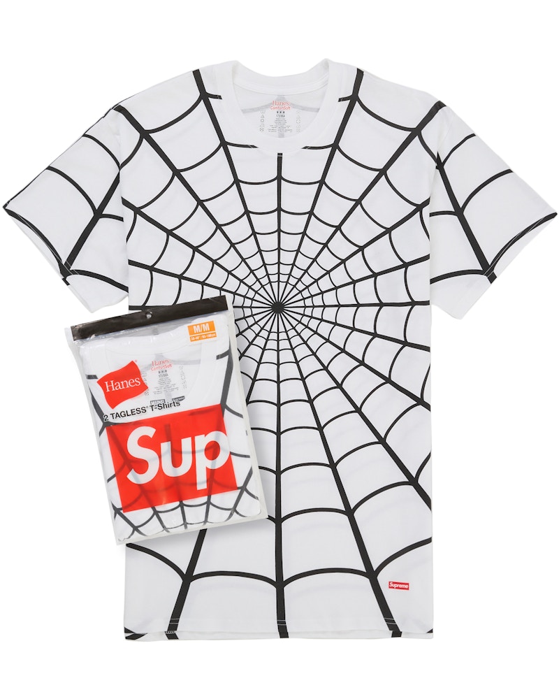 Supreme x Hanes Tagless Tees
