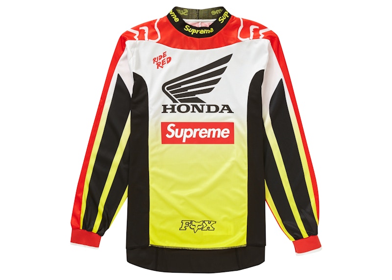 Supreme x Honda x Fox Racing Moto Jersey Top